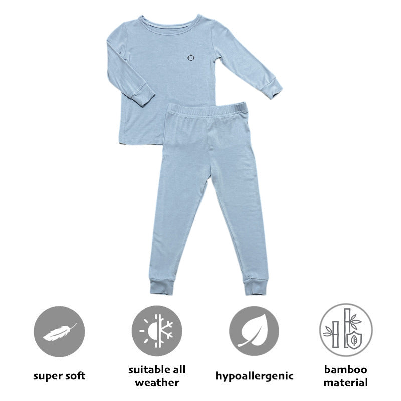 Baby Bamboo 2pc Sleepwear Long Sleeve Shirt and Pants