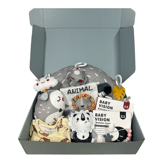 Little Discoveries Baby Gift set with Customised Pacifier Strap