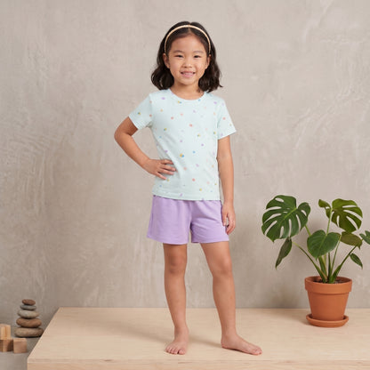 Kids Cooling Bamboo T Shirt Little Lagoon Soft Comfortable Breathable Tops | Suitable for Eczema Skin