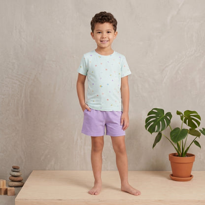 Kids Cooling Bamboo T Shirt Little Lagoon Soft Comfortable Breathable Tops | Suitable for Eczema Skin