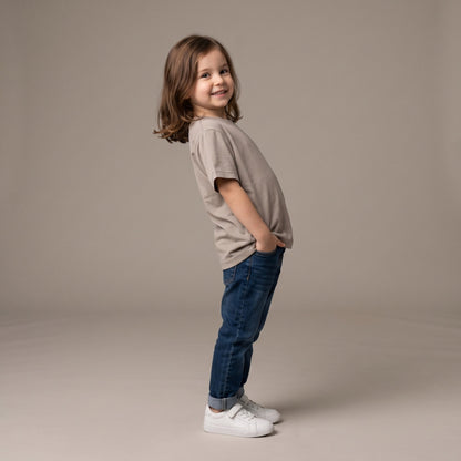 Cuteboid Kids Tencel Cooling Oversized T-Shirt Casual Children Tops Breathable Shirts