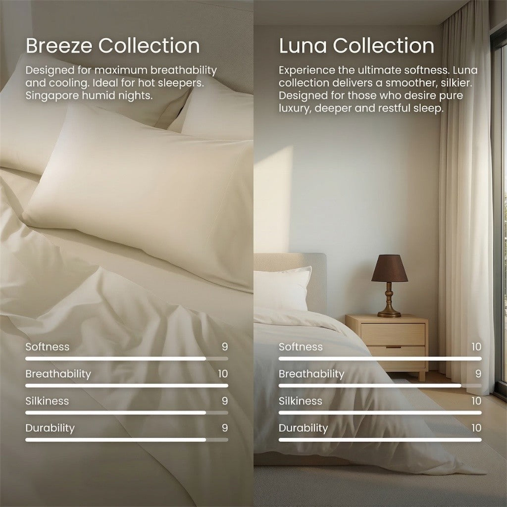 Cuteboid X Neru 100% Bamboo Cooling Bedsheet Set