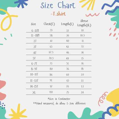 Kids Cooling Bamboo T Shirt Bunny Skies Soft Comfortable Breathable Tops | Parents Kids Matching