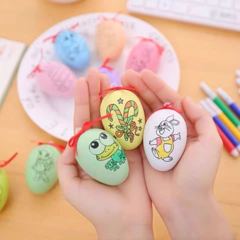 Kids DIY Egg Art and Craft