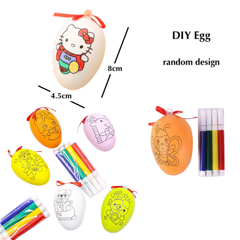 Kids DIY Egg Art and Craft